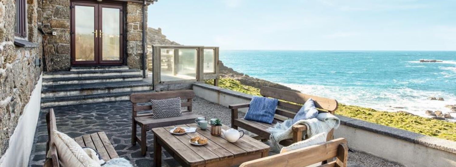 luxury cottage sea views cornwall